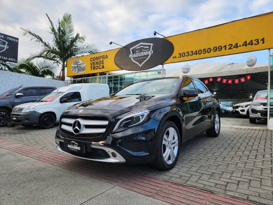 MERCEDES-BENZ GLA 200 1.6 CGI ENDURO 16V TURBO FLEX 4P AUTOMÁTICO MERCEDES-BENZ GLA 200 1.6 CGI ENDURO 16V TURBO FLEX 4P AUTOMÁTICO